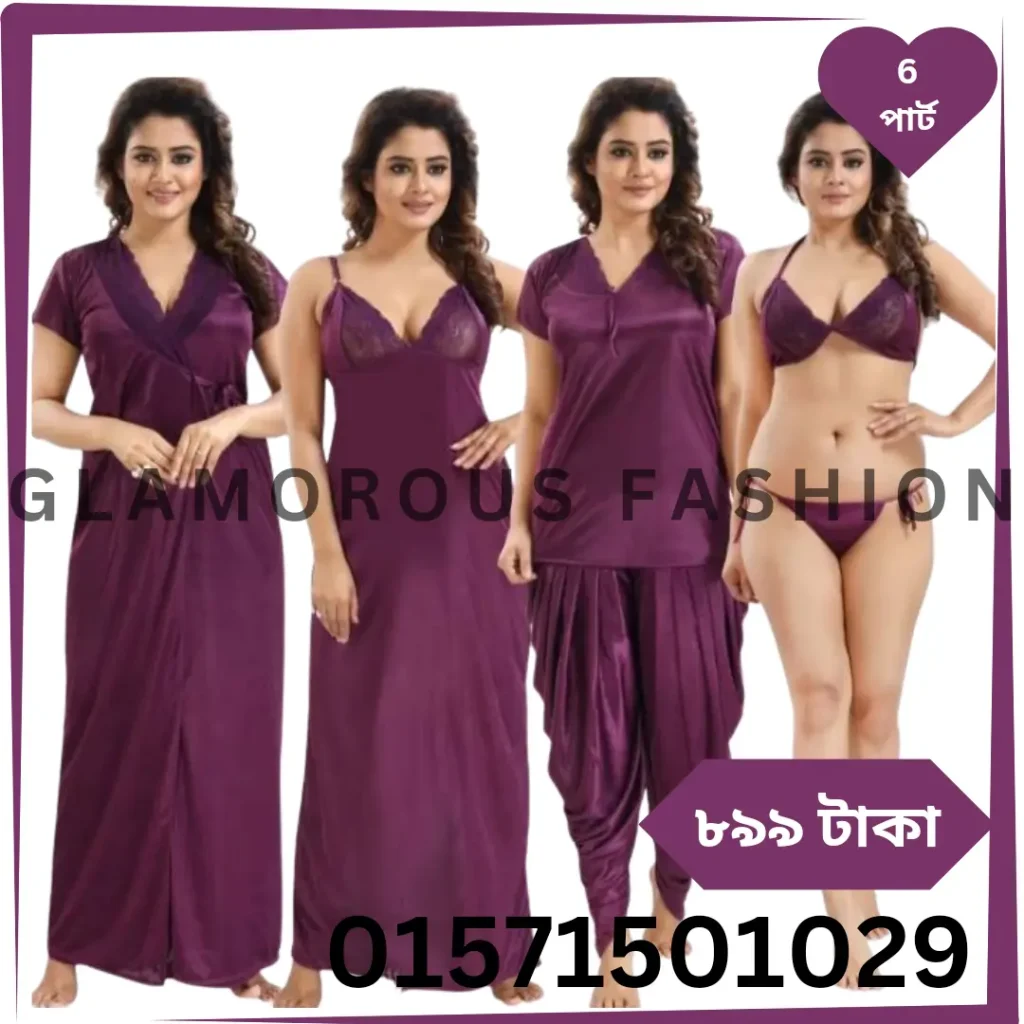 6 Part Duti PURPLE COLOR