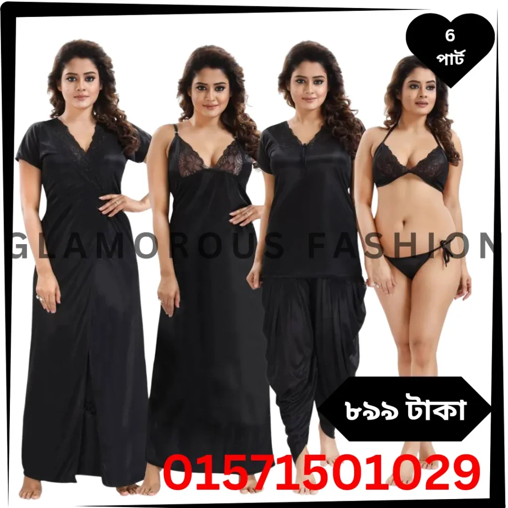 6 Part Duti BLACK COLOR